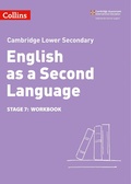 Cover: Lower Secondary English as a Second Language Workbook: Stage 7 - Collins