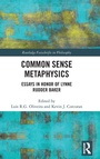 Cover: Common Sense Metaphysics - Routledge