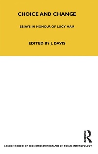 Enlarge image Cover: Choice and Change - Routledge