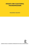 Cover: Essays on Cultural Transmission - Routledge