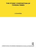 Cover: The Ethnic Composition of Tswana Tribes - Routledge