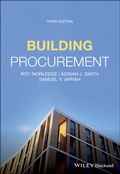 Cover: Building Procurement - Wiley
