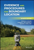 Cover: Evidence and Procedures for Boundary Location - Wiley