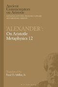 Cover: Alexander': On Aristotle Metaphysics 12 - Bloomsbury Academic