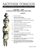 Cover: Mother Tongue - Gorgias Press