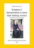 Cover: Scripture's Interpretation Is More Than Making Science - Lit Verlag