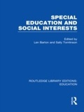 Cover: Special Education and Social Interests (RLE Edu M) - Routledge