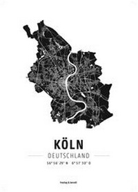 Abbildung von: Köln, Designposter - Freytag-Berndt und ARTARIA
