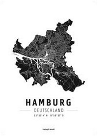 Abbildung von: Hamburg, Designposter, Hochglanz-Fotopapier - Freytag-Berndt und ARTARIA