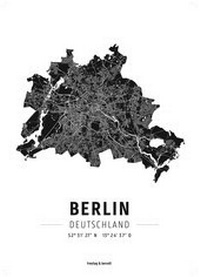 Abbildung von: Berlin, Designposter, Hochglanz-Fotopapier - Freytag-Berndt und ARTARIA