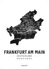 Abbildung von: Frankfurt am Main, Designposter, Hochglanz-Fotopapier - Freytag-Berndt und ARTARIA