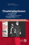 Cover: Theateradaptionen - Universit&auml;tsverlag Winter