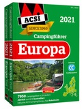 Cover: ACSI Internationaler Campingf&uuml;hrer Europa 2021 - Hallwag