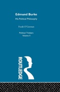 Cover: Edmund Burke - Routledge