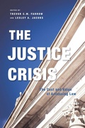 Cover: The Justice Crisis - University of British Columbia Press