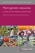 Cover: Plant genetic resources - Burleigh Dodds Science Publishing