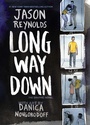 Cover: Long Way Down - Atheneum/Caitlyn Dlouhy Books
