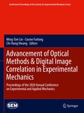 Cover: Advancement of Optical Methods & Digital Image Correlation in Experimental Mechanics - Springer