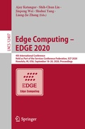 Cover: Edge Computing - EDGE 2020 - Springer