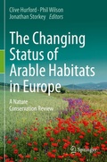 Cover: The Changing Status of Arable Habitats in Europe - Springer