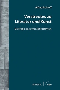 Abbildung von: Verstreutes zu Literatur und Kunst - Athena bei wbv