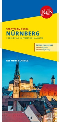 Abbildung von: Falk Stadtplan Extra Nürnberg 1:20.000 - Falk ein Imprint von MAIRDUMONT