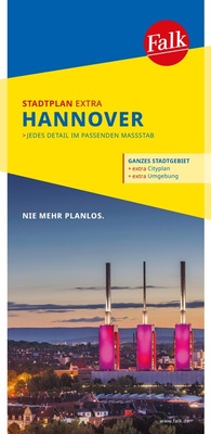 Abbildung von: Falk Stadtplan Extra Hannover 1:20.000 - FALK, OSTFILDERN