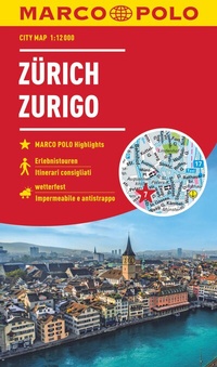Abbildung von: MARCO POLO Cityplan Zürich 1:12.000 - MARCO POLO ein Imprint von MAIRDUMONT