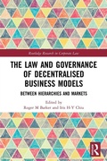 Cover: The Law and Governance of Decentralised Business Models - Routledge