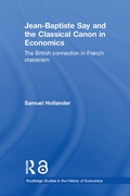 Cover: Jean-Baptiste Say and the Classical Canon in Economics - Routledge