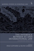 Cover: The Interface Between EU and International Law - Hart Publishing