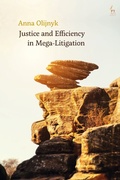 Cover: Justice and Efficiency in Mega-Litigation - Hart Publishing