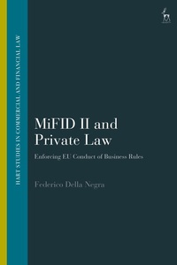 Abbildung von: MiFID II and Private Law - Hart Publishing