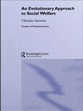 Cover: An Evolutionary Approach to Social Welfare - Routledge