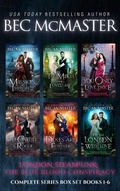 Cover: London Steampunk: The Blue Blood Conspiracy Complete Series Boxset - London Steampunk: The Blue Blood Conspiracy