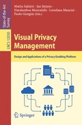 Cover: Visual Privacy Management - Springer