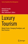 Cover: Luxury Tourism - Springer