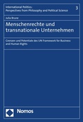 Cover: Menschenrechte und transnationale Unternehmen - Nomos