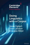 Cover: Doing Linguistics with a Corpus - Cambridge University Press