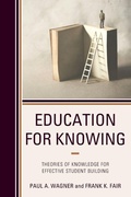 Cover: Education for Knowing - Rowman & Littlefield Publishers