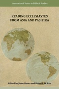 Cover: Reading Ecclesiastes from Asia and Pasifika - Society of Biblical Literature