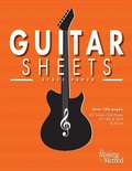 Cover: Guitar Sheets Staff Paper - Missing Method