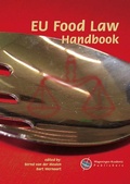 Cover: EU Food Law Handbook - Wageningen Academic Publishers