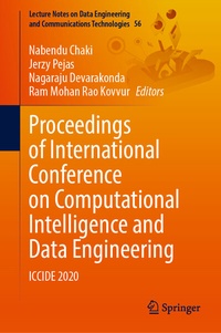 Enlarge image Cover: Proceedings of International Conference on Computational Intelligence and Data Engineering - Springer