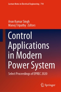 Enlarge image Cover: Control Applications in Modern Power System - Springer