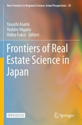 Cover: Frontiers of Real Estate Science in Japan - Springer
