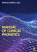 Cover: Manual of Clinical Phonetics - Routledge