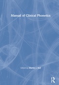 Cover: Manual of Clinical Phonetics - Routledge