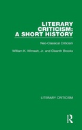 Cover: Literary Criticism: A Short History - Routledge