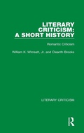 Cover: Literary Criticism: A Short History - Routledge